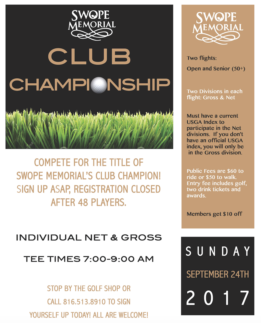 Swope Memorial Golf Course Home